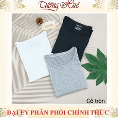 Áo lót nam Thái lan form ôm body thun trơn cổ tròn tay ngắn ICOOLMAN.