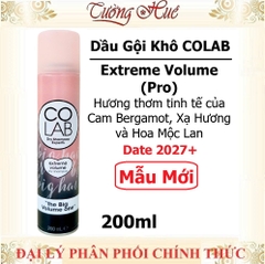 Dầu Gội Khô CoLab Dry Shampoo Nhiều Mùi Hương - 200ml (Có Lựa Chọn)