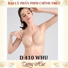 Áo lót nữ Triumph D 410 WHU Có Gọng Ren Nâng Vừa Mút 3cm( Đệm Tháo Rời).
