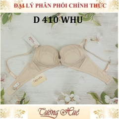 Áo lót nữ Triumph D 410 WHU Có Gọng Ren Nâng Vừa Mút 3cm( Đệm Tháo Rời).