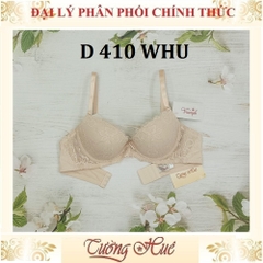 Áo lót nữ Triumph D 410 WHU Có Gọng Ren Nâng Vừa Mút 3cm( Đệm Tháo Rời).