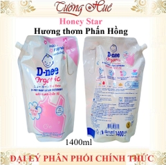 Nước Giặt Xả Thơm Quần Áo D-nee Thái Lan An Toàn Cho Trẻ Sơ Sinh - 1400ml