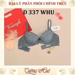 Áo lót nữ Triumph D 337 WHU Có Gọng Ren Nâng Mút Dầy 5cm( Đệm Tháo Rời).