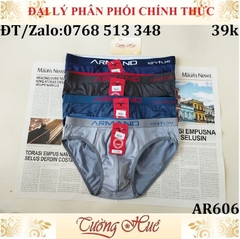 Quần lót nam Armand AR606 trơn thun lạnh lưng bảng to.