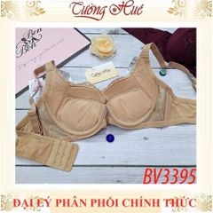 Áo lót nữ Bon Bon BV3395 Có Gọng Phối Ren Mút Mỏng Lưng Bảng To 3 Nức.