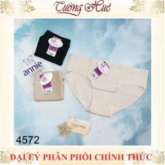 Quần lót nữ annie QE4572 Su Đúc Trơn Lưng Vừa Không Đường May.