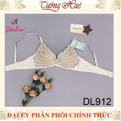 Áo lót nữ Darlin Có Gọng Mút Mỏng Phối Ren Lưới DL912.
