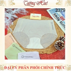 Quần Lót Nữ 2379 Cạp Cao Tàng Hình Su Đúc Không Đường May Mềm Mịn Thoáng Mát Màu Sắc Ngẫu Nhiên