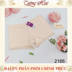 Quần Đùi Mặc Váy annie 2166 Ngắn Thun Lạnh Viền Phối Ren