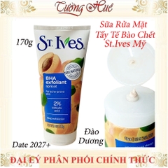 Sữa Rửa Mặt Tẩy Tế Bào Da Chết St.Ives Hàng Mỹ Nhiều Mùi Lựa Chọn - 170g