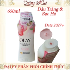 Sữa Tắm Dưỡng Ẩm Olay Body Wash Nhiều Mùi Lựa Chọn - 650ml
