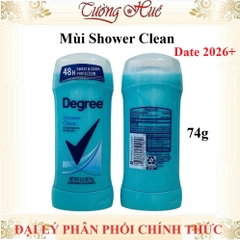 Lăn Khử Mùi Degree Nữ Nhiều Mùi Lựa Chọn - 74g