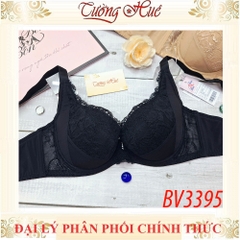 Áo lót nữ Bon Bon BV3395 Có Gọng Phối Ren Mút Mỏng Lưng Bảng To 3 Nức.