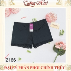 Quần Đùi Mặc Váy annie 2166 Ngắn Thun Lạnh Viền Phối Ren