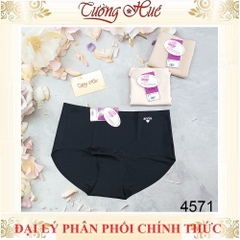 Quần lót nữ annie 4571 Su Đúc Trơn Lưng Cao Không Đường May
