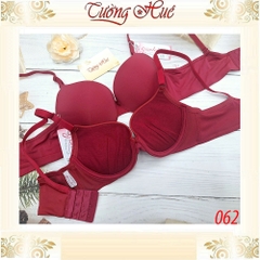 Áo Ngực Giseler 062 Có Gọng Trơn Mút Dày Nâng Ngực 3 Móc Cài