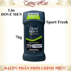 Lăn Khử Mùi Nam Dove Men Protection 72H Nhiều Mùi Lựa Chọn 76g- 85g