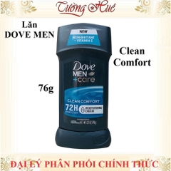 Lăn Khử Mùi Nam Dove Men Protection 72H Nhiều Mùi Lựa Chọn 76g- 85g