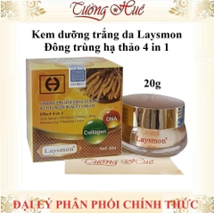 Kem dưỡng trắng da Laysmon Đông trùng hạ thảo 4 in 1 - 20g