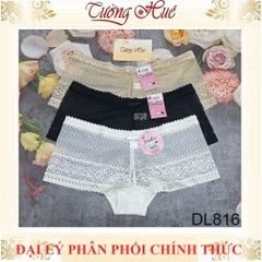 Quần lót nữ Darlin Dạng Đùi Phối Nơ DL816.