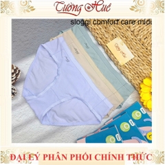 Quần Lót Nữ Triumph Sloggi Comfort care Midi Trơn Vải Cotton Hữu Cơ Mềm Mịn Lưng Vừa
