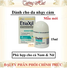 Lăn Khử Mùi Và Ngăn Mồ Hôi Etiaxil 15ml - Có lựa chọn