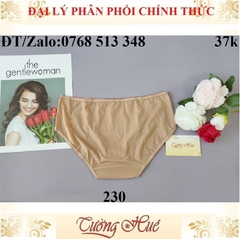 Quần lót nữ Cosy HCE 230 trơn lưng cao.