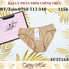 Quần lót nữ Bon Bon SV35165 quần lót trơn,lưng vừa.