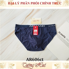 Quần lót nam Armand AR606ct cotton trơn, lưng bảng to.