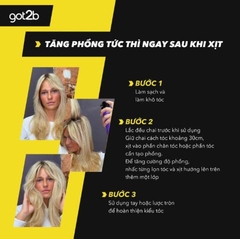 Xịt Tạo Độ Phồng Cho Tóc Got2b Volumaniac 24h Volumising Hairspray - 300ml (Tím)
