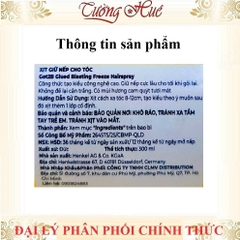 Xịt Giữ Nếp Cho Tóc Got2b Glued Blasting Freeze Hairspray - 300ml (Vàng)