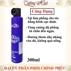 Xịt Tạo Độ Phồng Cho Tóc Got2b Volumaniac 24h Volumising Hairspray - 300ml (Tím)