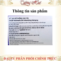 Xịt Tạo Độ Phồng Cho Tóc Got2b Volumaniac 24h Volumising Hairspray - 300ml (Tím)