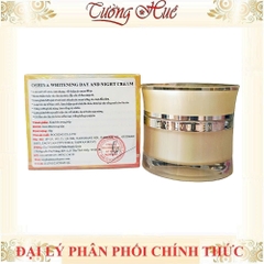 Kem Dưỡng Trắng Da OSHIYA Collagen - Linh Chi - Đông Trùng Hạ Thảo - 20g.