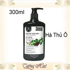 Dầu Gội Thảo Mộc Hà Thủ Ô Tinh Nhiên Làm Đen Tóc, Chống Bạc Tóc