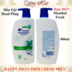 Dầu Gội Ngăn Ngừa Gàu Head & Shoulders Pháp 800ml - (Có Lựa Chọn)