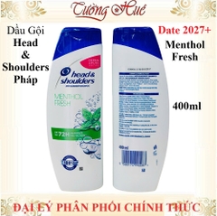 Dầu Gội Head & Shoulder Pháp Nhiều Mùi Lựa Chọn - 400ml