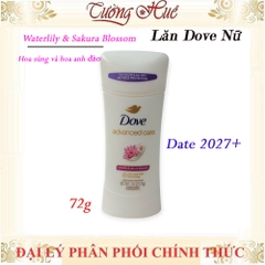 Lăn Khử Mùi Nữ Dove Nhiều Mùi Lựa Chọn - 74g