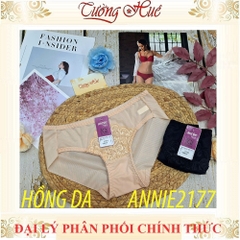 Quần lót nữ phối ren annie QE 2177 lưng thấp mặc thoải mái