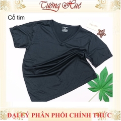 Áo lót nam Thái lan ICOOLMAN thun co giãn 2 chiều cổ tim tay ngắn form ôm body.