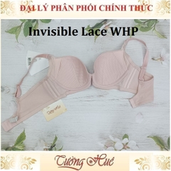 Áo lót nữ Triumph Pure Invisible Lace WHP Có Gọng Họa Tiết Phối Lưới Mút Mỏng Bảng Lưng To 2 Móc Cài.