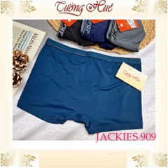 Quần Lót Dạng Đùi Boxer Jackies 909 Bản Lưng Nhỏ Thun Lạnh Thoáng Mát Co Dãn.