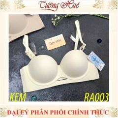 Áo Ngực Nữ  Su Cúp Ngang R'MODE RA003 Không Gọng Nâng Ngực