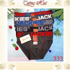 Quần Lót Nam Brief Tam Giác JACKIES 333 Bản Lưng Lớn Co Dãn Ôm Body