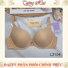 Áo Lót Nữ Lys by Corèle V L3104 Mút Vừa 2cm Có Gọng Trơn Cúp 3/4 2 Móc Cài