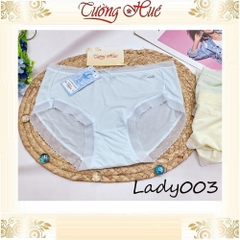 Quần Lót Nữ Thun Lạnh R'Mode Lady003 Cạp Vừa Phối Lưới Nữ Tính Đính Nơ Xinh