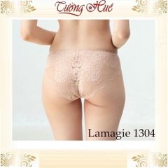 Quần Lót Nữ Lamagie 1304 Ren Cách Điệu Bản Lưng Vừa Mềm Mịn Thoáng Khí.
