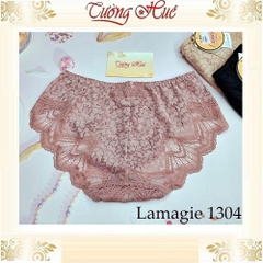 Quần Lót Nữ Lamagie 1304 Ren Cách Điệu Bản Lưng Vừa Mềm Mịn Thoáng Khí.