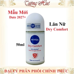 Lăn Khử Mùi Nivea Hàng Ngoại Đủ Loại - 50ml (Có lựa chọn)