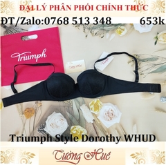 Áo lót nữ Triumph Style Dorothy WHUD có gọng cúp ngang nâng ren.